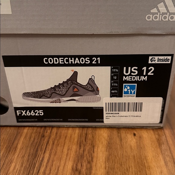 Adidas Men’s Golf CodeChaos 21 Primeblue‎ spikeless shoes - Picture 5 of 5